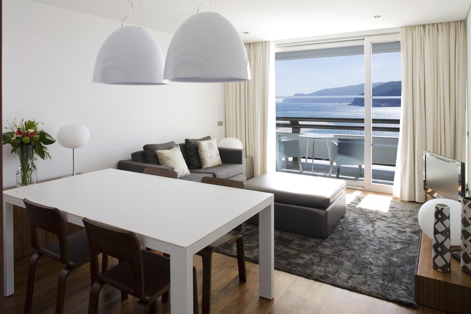 Troia Design Hotel Bagian luar foto A living room